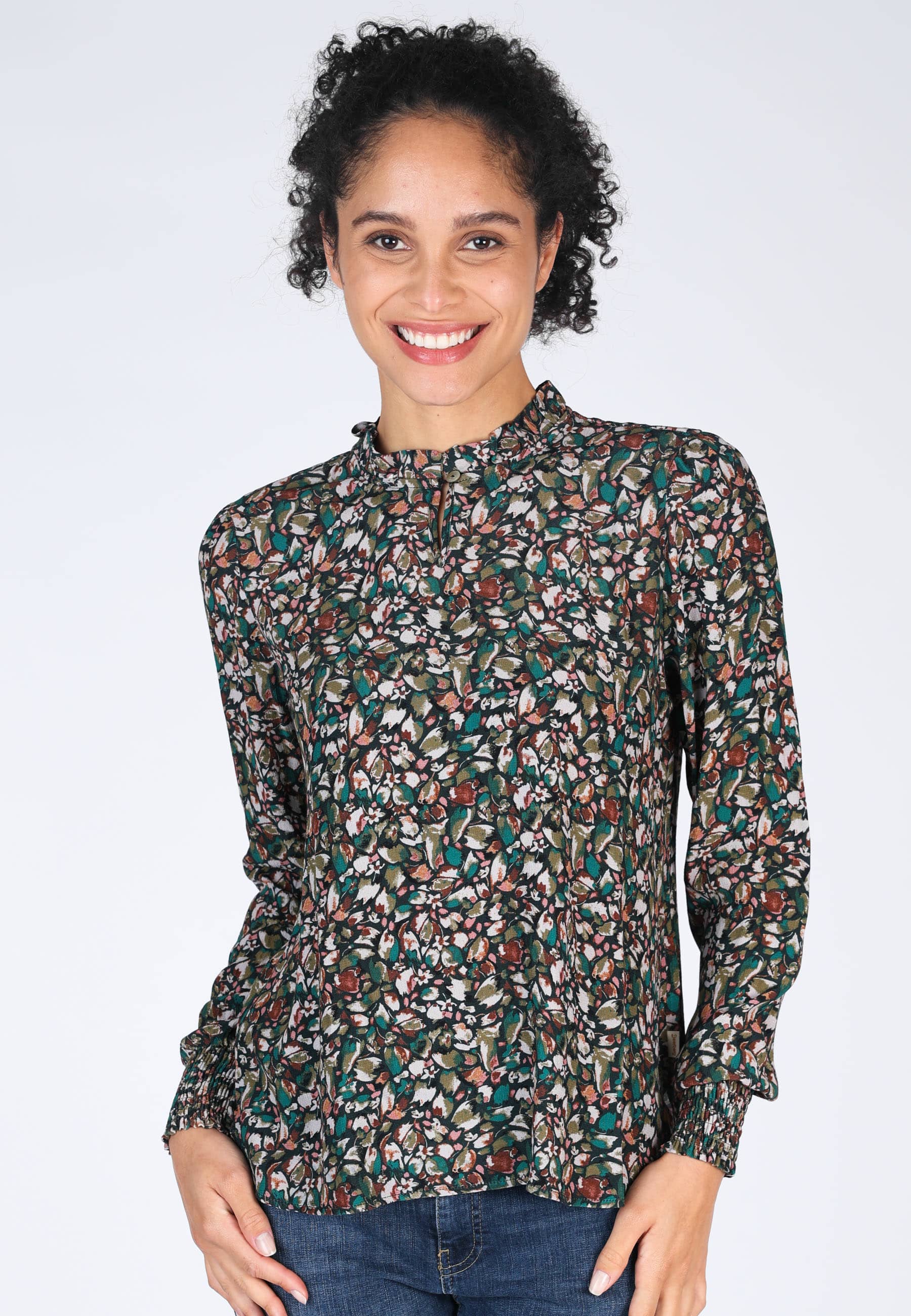 Carline Bluse - Beluga main image 0