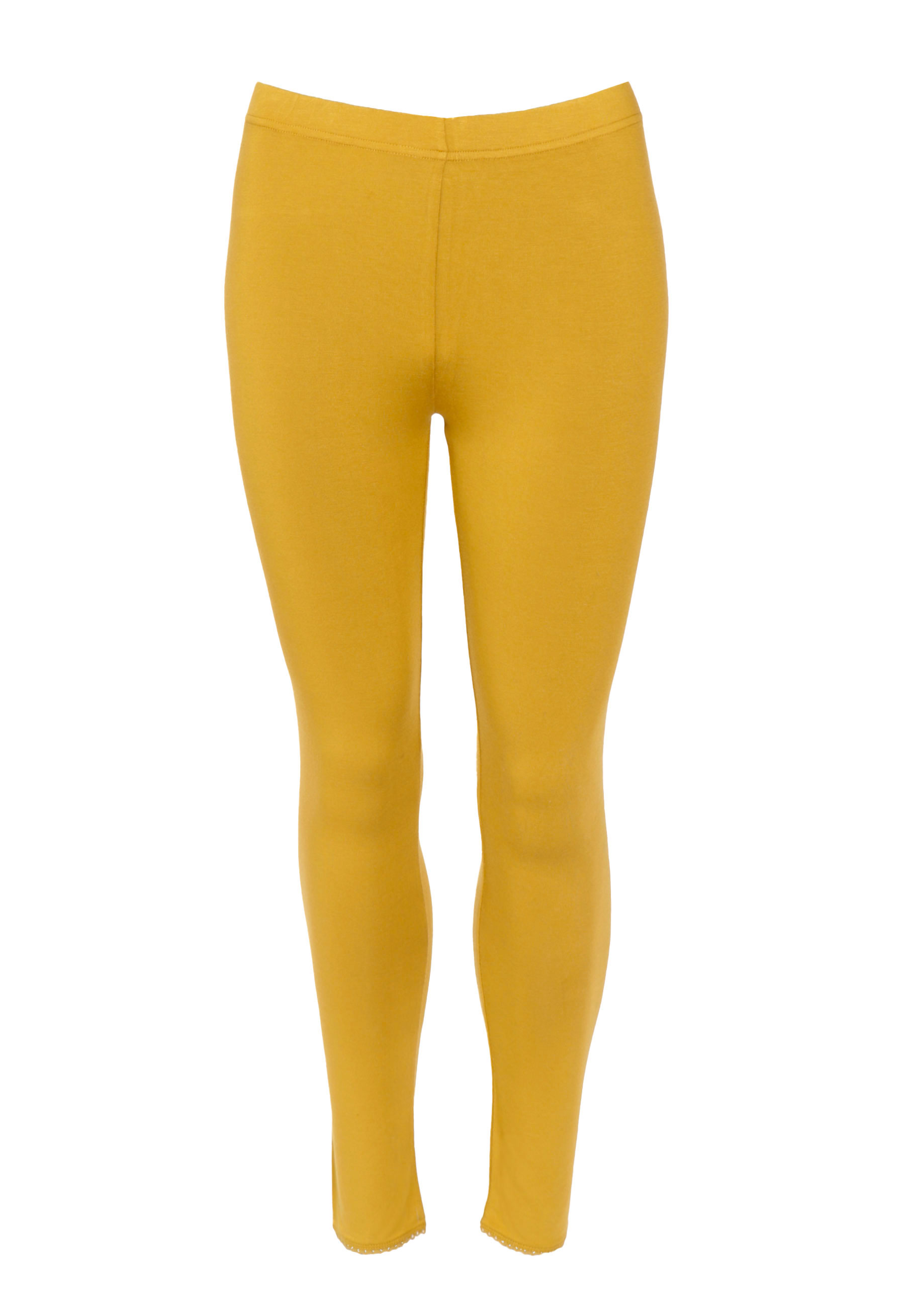 Leggings Antje - dark yellow in yellow at Sorgenfri Sylt Online Shop