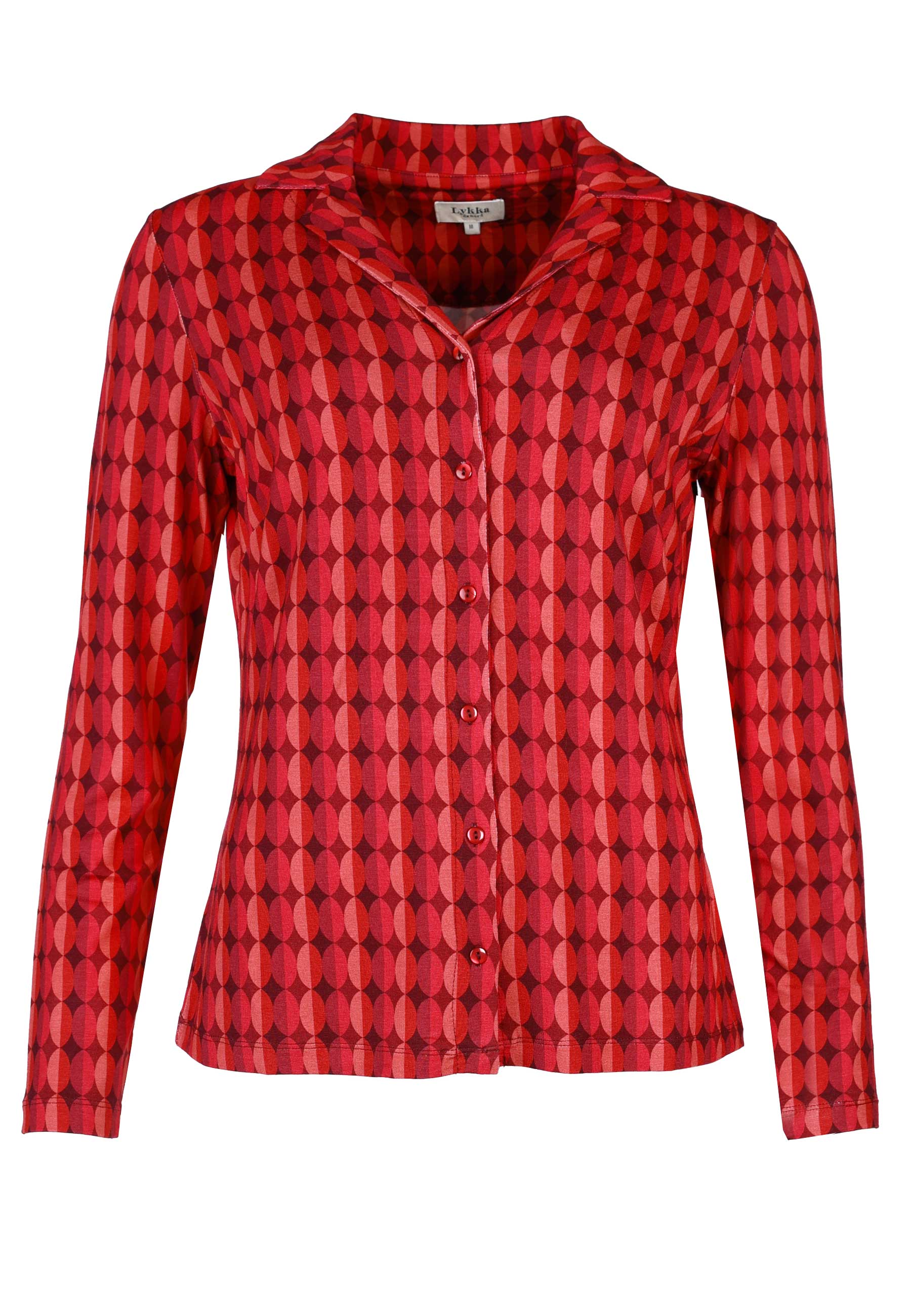 Bluse Celeste stripe - cerise im Scandic Fashion Online Shop