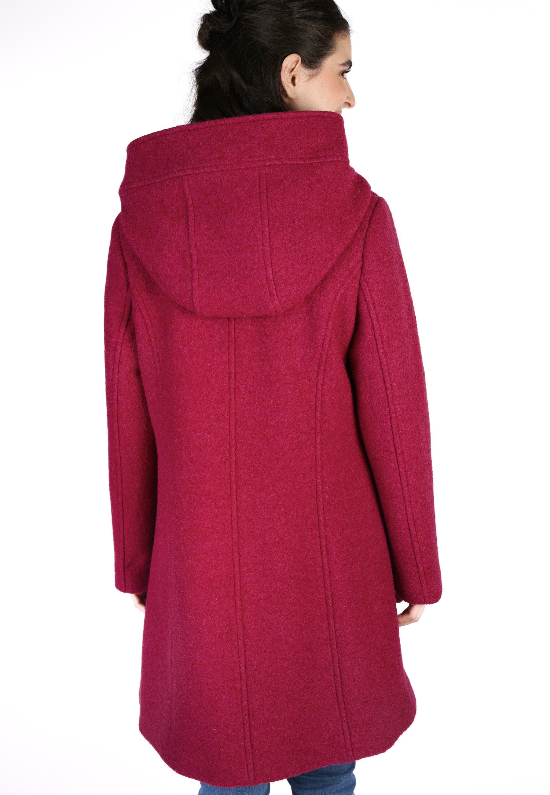 Wolle Only Mantel Dunkelrot Mantel Wemke Purple Im Sorgenfri Sylt