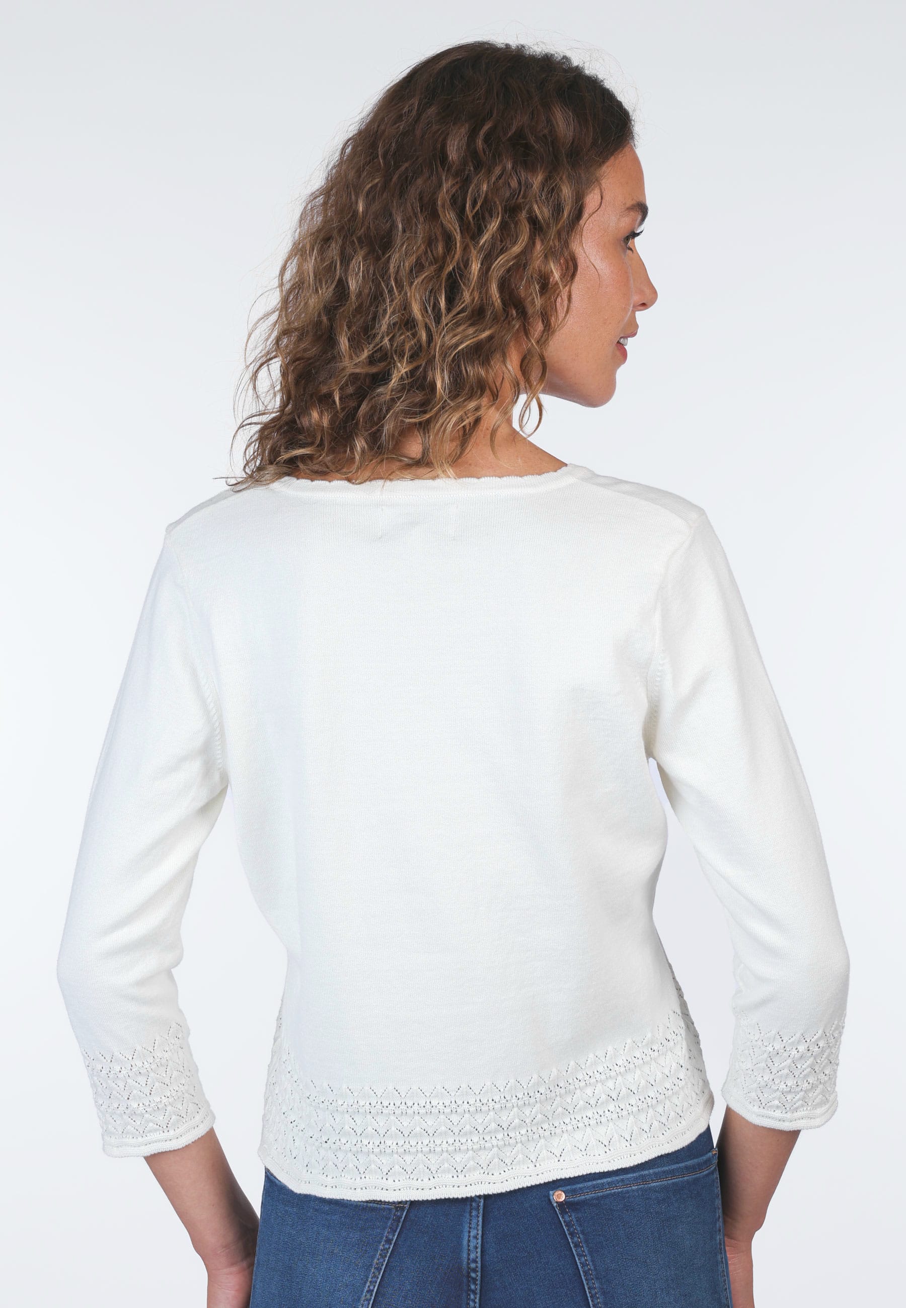 Strickjacke Liselotte ivory at Scandic Fashion Online Shop