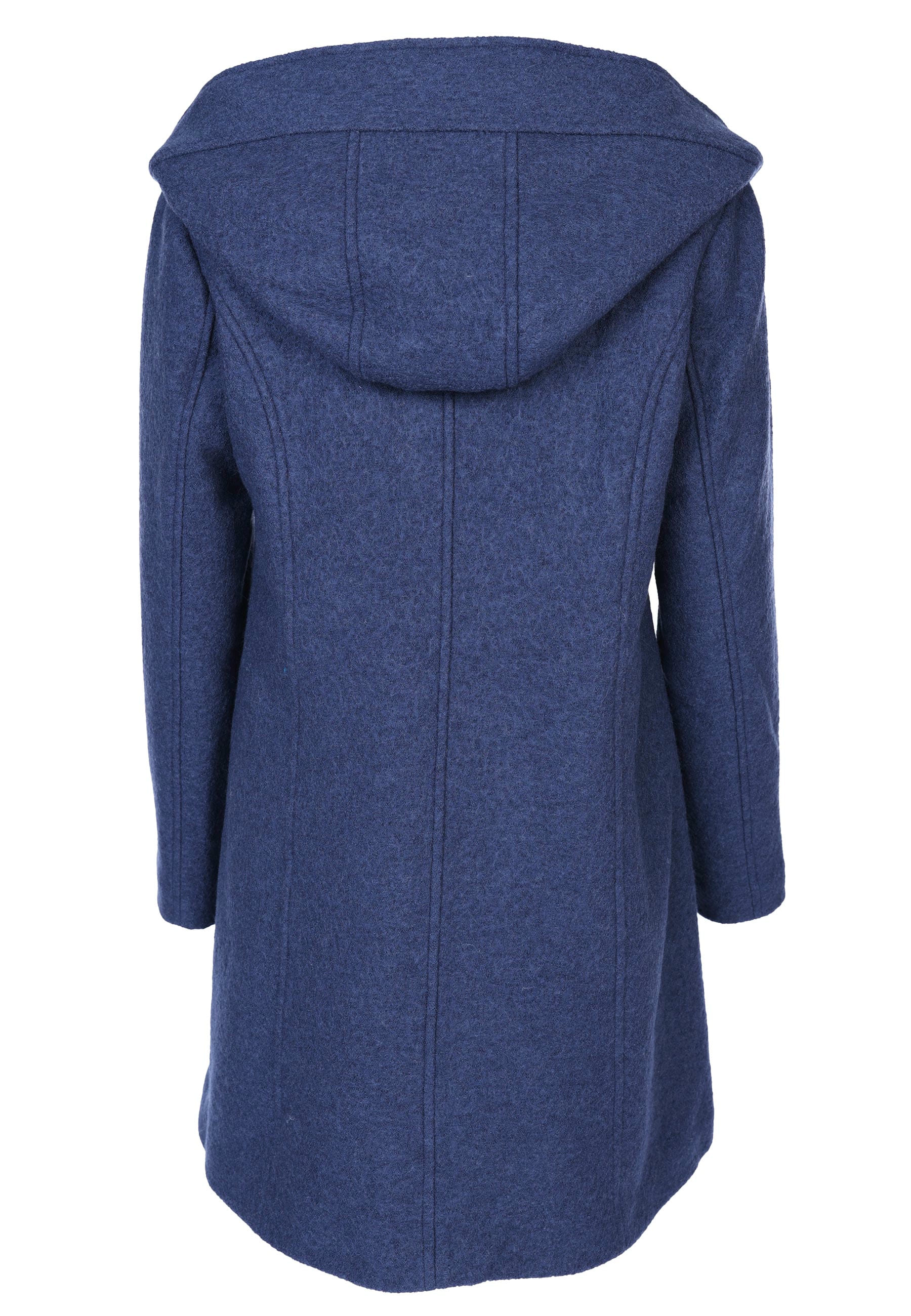 Walkmantel Damen Walkmantel Blau Only Wollmantel Blau Mantel Wemke