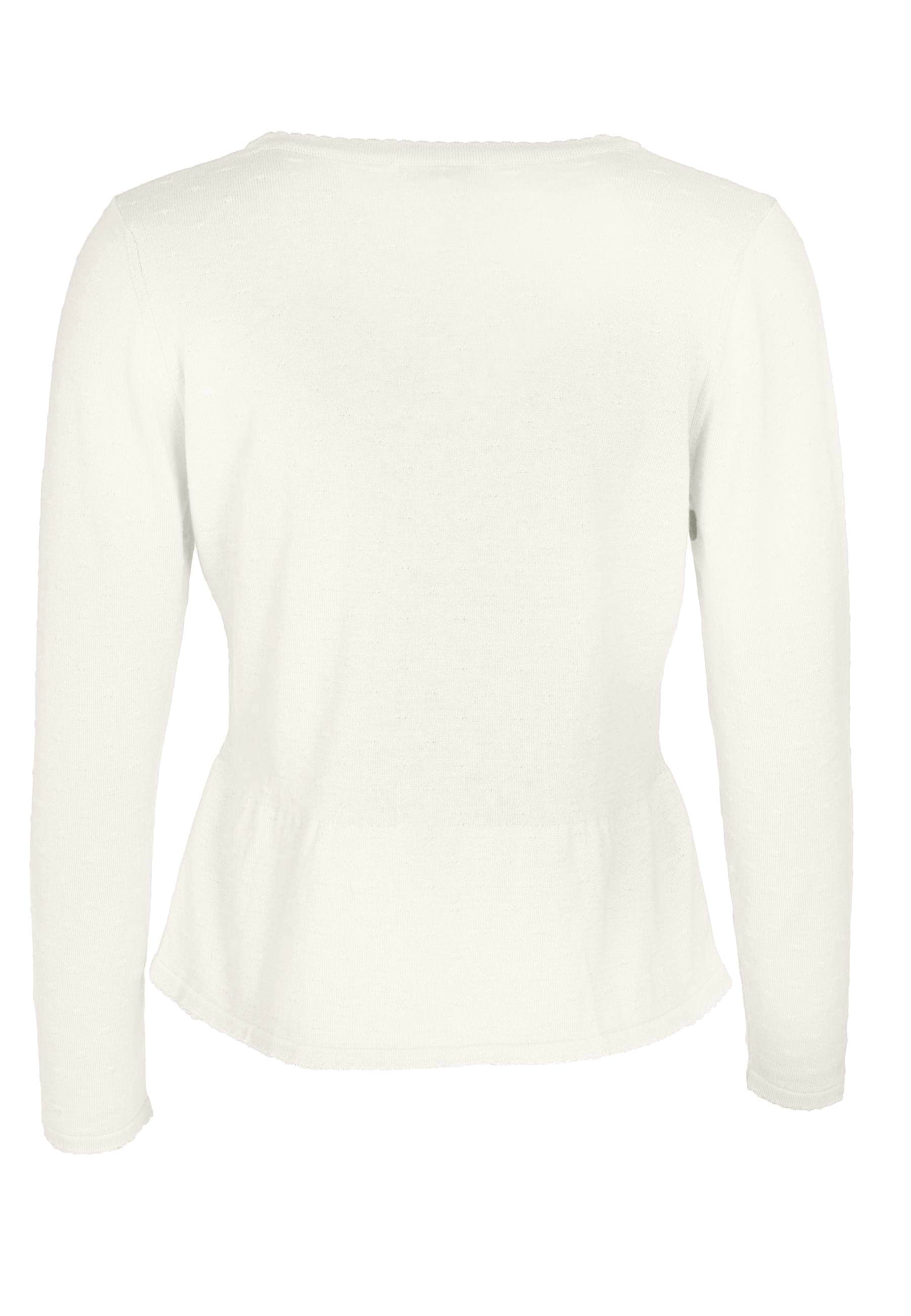 Strickjacke Lindara solid ivory im Deerberg Online Shop