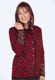 Strickjacke Almuth  - plum