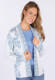 Strickjacke Dilara flower - ivory