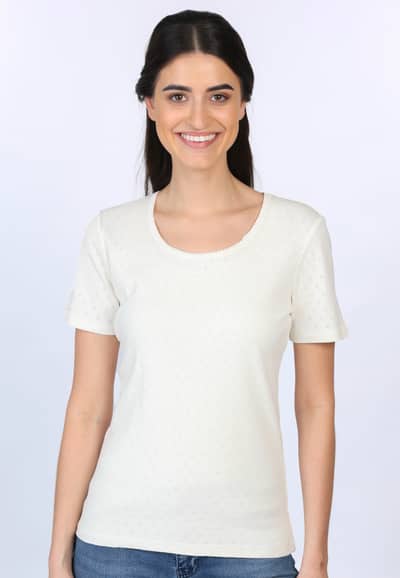 T-Shirt Maren - ivory
