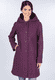 Wollmantel Wemke  - plum