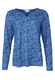 3/4-Arm-Shirt Adrijana  - indigo