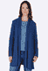 Strickmantel Ebbie  - indigo