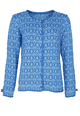 Strickjacke Wilma Livo - lapis