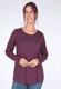 Langarmshirt Nore - plum