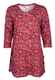 Tunika Kareena poppy - deep purple