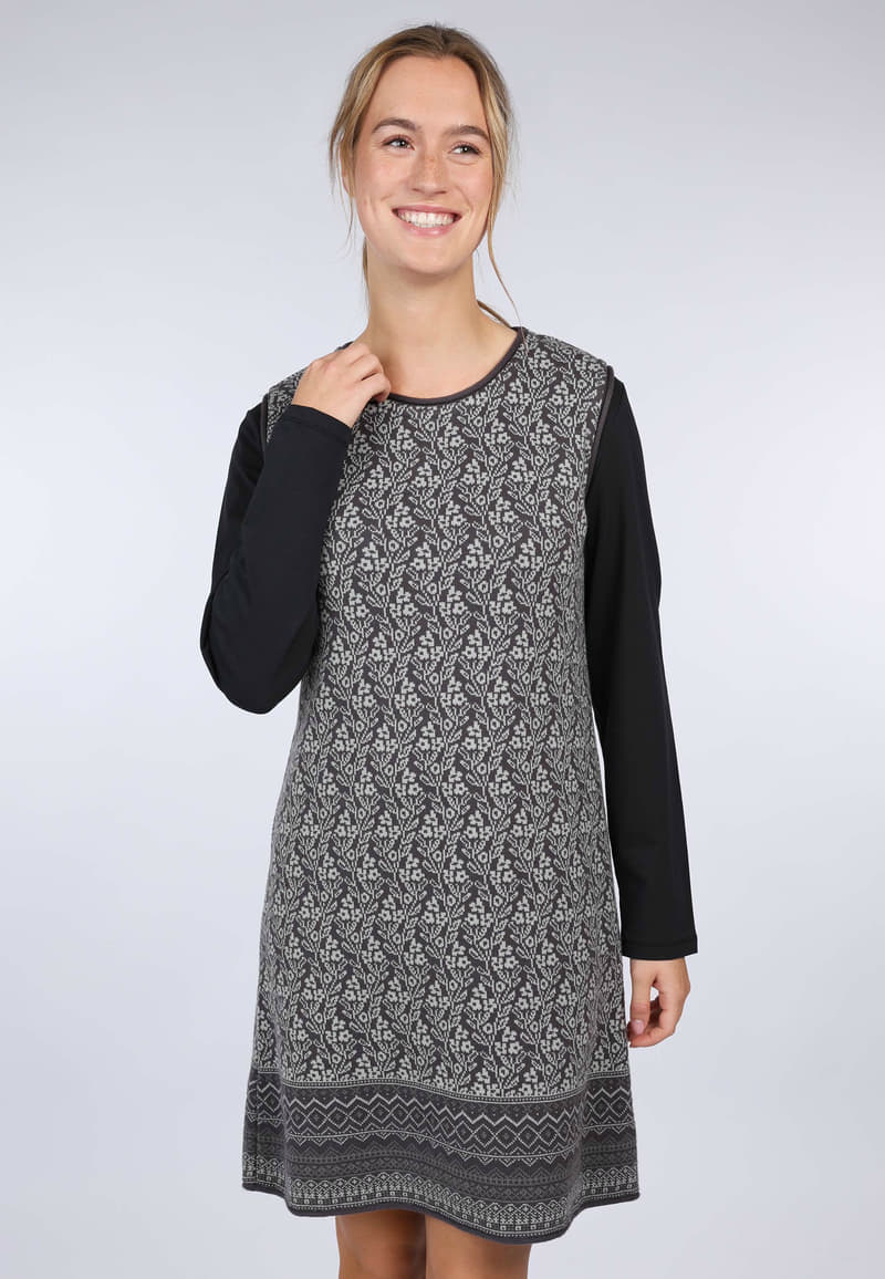 Strickkleid Ella  - ebony