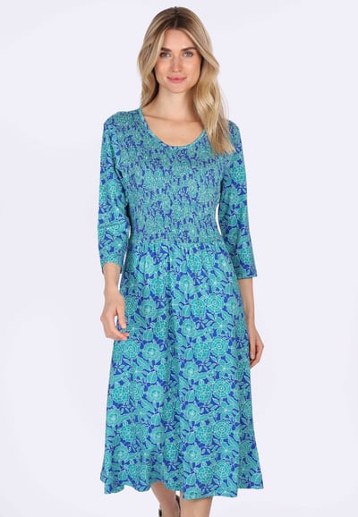 Kleid Sanessa spring rose  - lagoon