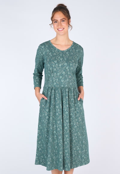 Kleid Reidun - deep grass