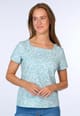 T-Shirt Rosamunda - turquoise