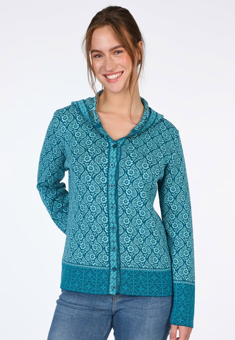 Strickjacke Adela - lake