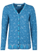 Strickjacke Christi oriental  - lake