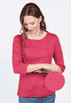 3/4-Arm-Shirt Pippita  - rubin