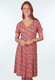 Kleid Nelly summer meadow  - rubin