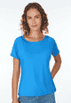 T-Shirt Zoe solid - lapis