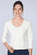 Strickjacke Liselotte  - ivory