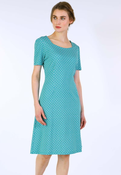 Kleid Imani geo peach - atlantis