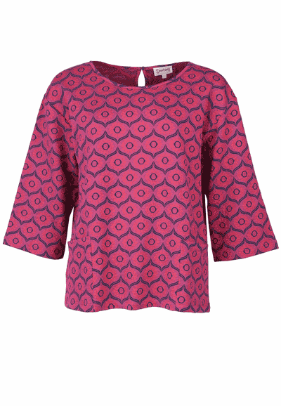 Shirt Katinkali sunflower - rubin