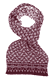 Strickschal Sabira - wine