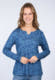 3/4-Arm-Shirt Adrijana  - indigo