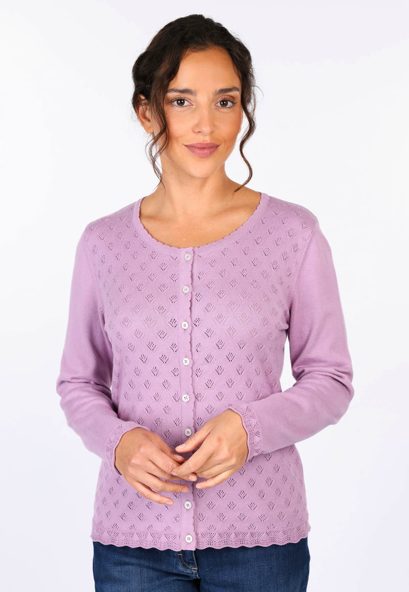 Strickjacke Lele  - pansy