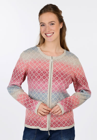 Strickjacke Medi Gradient  - dune