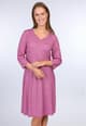 Kleid Zitara spring feather - raspberry