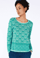 Strickpullover Annegret - mermaid