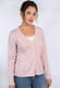 Strickjacke Lindara solid - rose