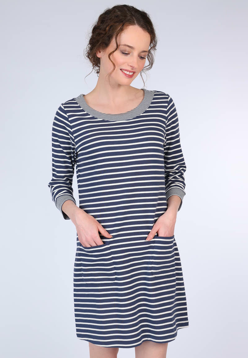 Kleid Tola stripe - navy