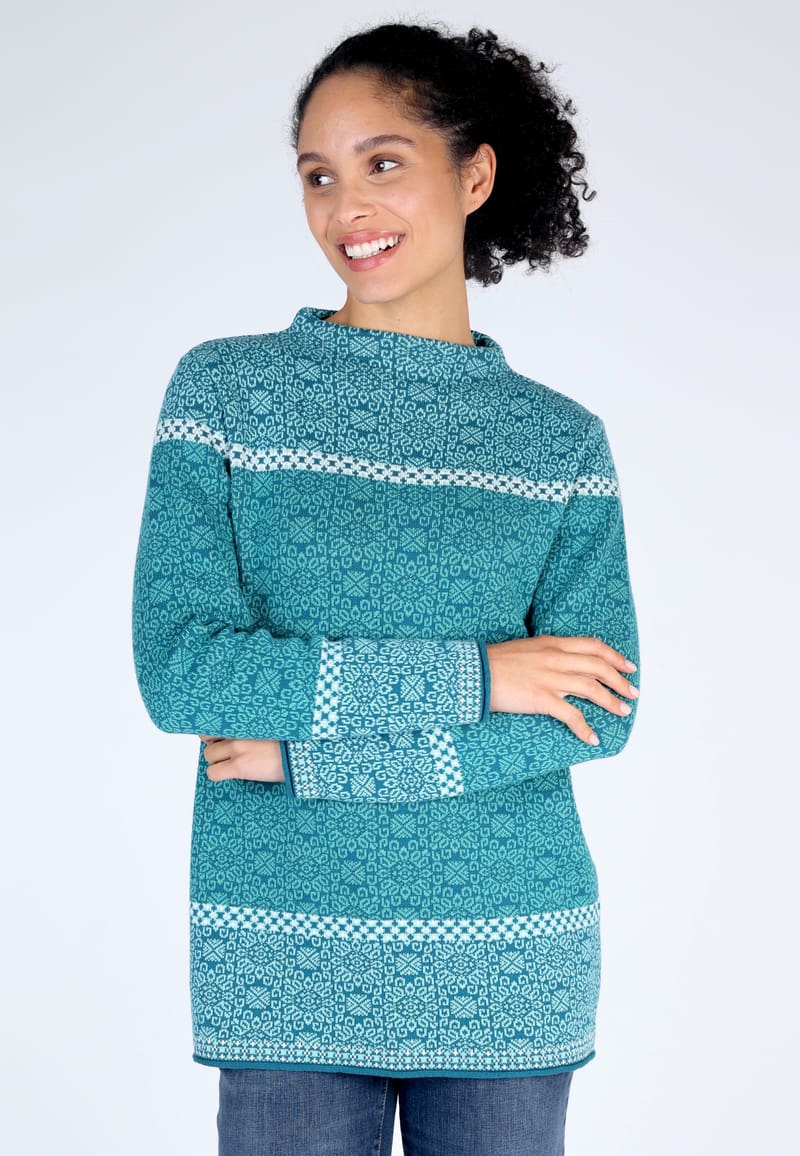 Strickpullover Dorothea - lake