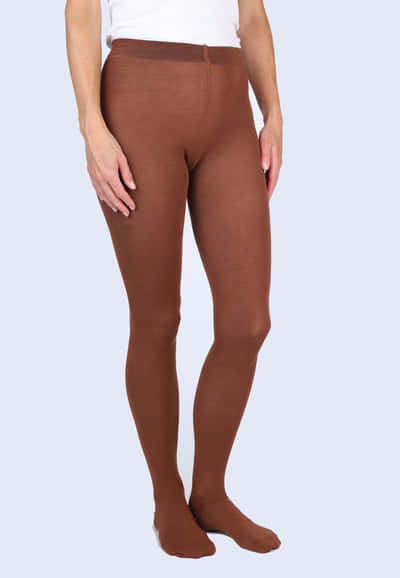 Strumpfhose Meenje - henna