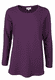 Langarmshirt Nore - deep purple