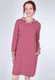 Kleid Tiril stripe - purple