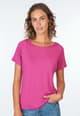 T-Shirt Zoe solid - raspberry
