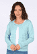 Strickjacke Rixa  - pastel blue