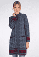 Strickmantel Maite - navy
