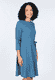Kleid Charlette  - indigo