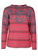 Strickpullover Flekkina  - wine