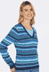 Strickpullover Camillana - indigo