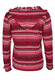 Strickjacke Ida crazy - rubin