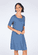 Kleid Eilinachen ethno - royal blue