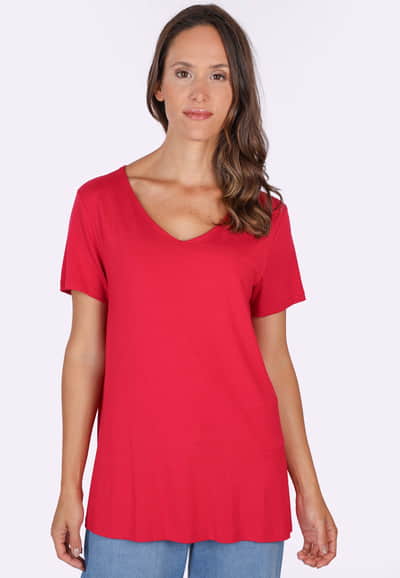 T-Shirt Najana - cerise