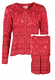 Strickjacke Kadir borders  - rubin